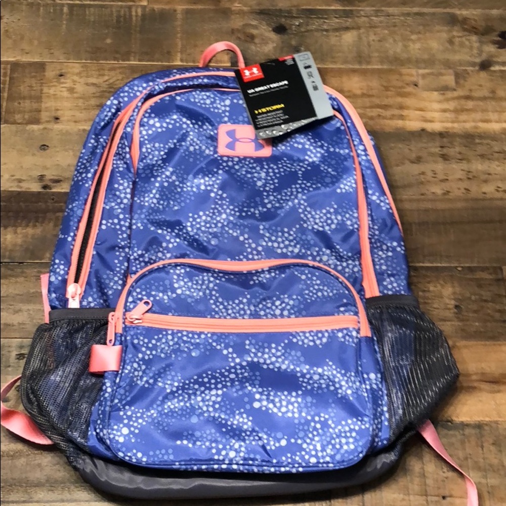 NWT Under Armour Water-Resistant backpack